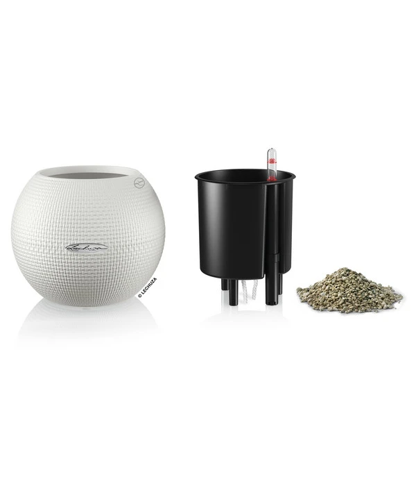 LECHUZA® PURO Color, All-in-One-Set, Rund, Ca. Ø20 Cm – Bild 3