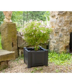 KHW Kunststoff-Pflanzkasten, 43 X 43 X 41 Cm