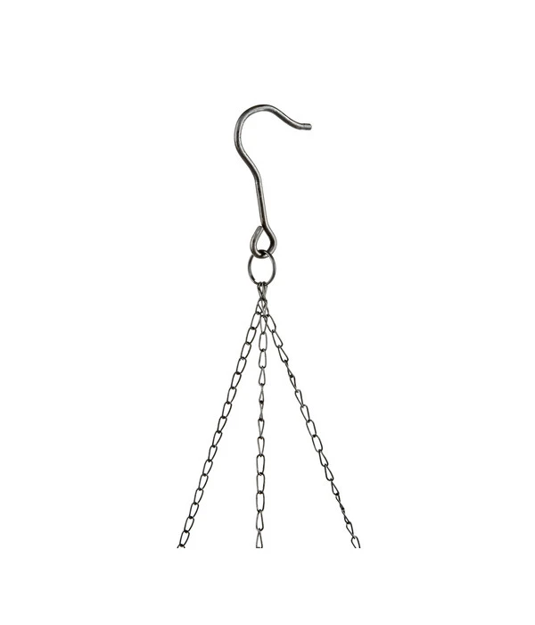 Dehner Gusseisen-Hängeampel Katalonien Mit Kokoseinlage, Rund, Rost, Ca. Ø30/H15 Cm – Bild 5