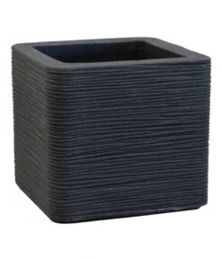 Kunststoff-Topf Rille, Anthrazit