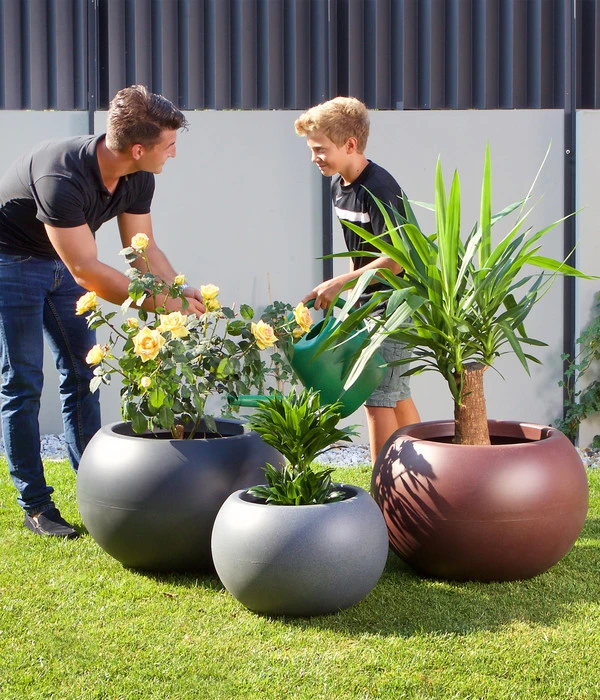 Roto Kunststoff-Pflanztopf Swing, Bauchig – Bild 2