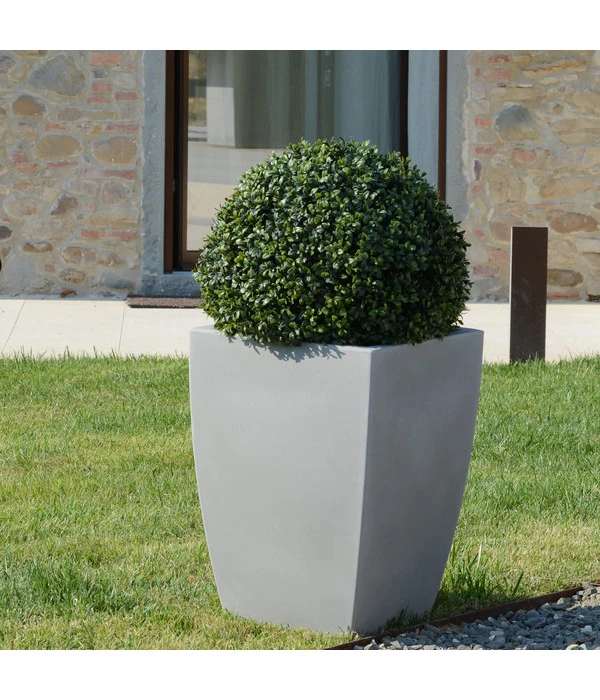 Farmet Kunststoff-Topf-Set Hydrus, Quadratisch, Grau, 2-teilig – Bild 3