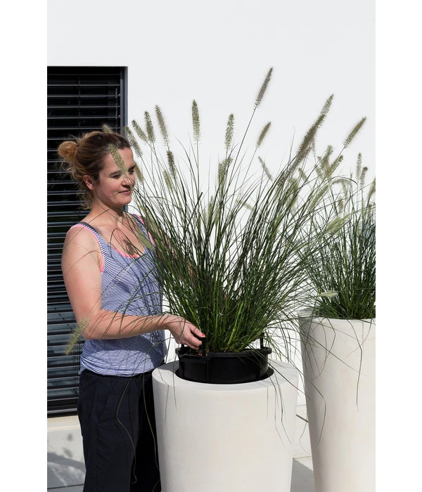 Fleur Ami Polystone-Pflanzgefäß Conical, Konisch, Ca. Ø43/H80 Cm – Bild 3