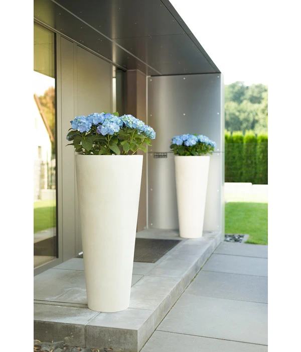 Fleur Ami Polystone-Pflanzgefäß Conical, Konisch, Ca. Ø43/H80 Cm – Bild 4