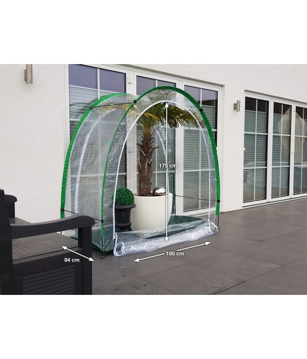 Bio Green Überwinterungszelt Arctic, Ca. B186/H175/T84 Cm – Bild 2