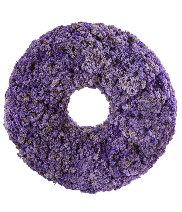 Dehner Kranz Statice, Lila, Ca. Ø40 Cm
