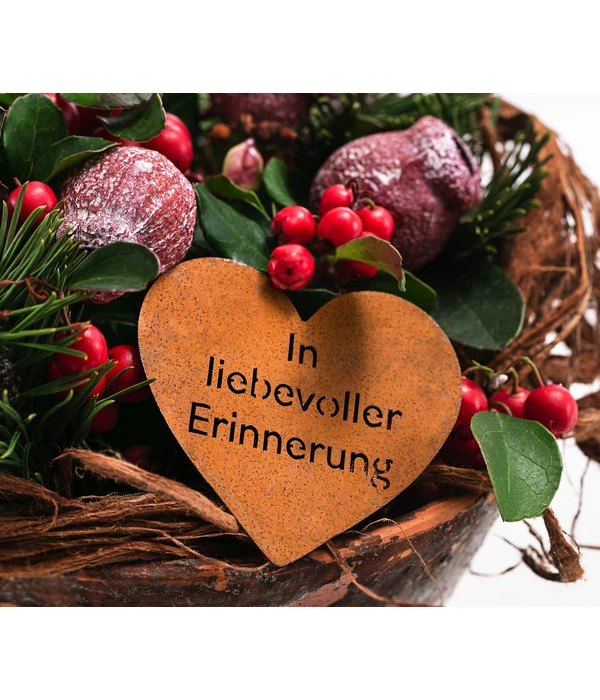 Grabgesteck In Liebe, Rund, Ø20/H20 Cm – Bild 3