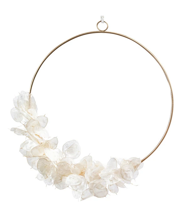 Dehner Türkranz Lunaria, Ca. Ø25 Cm