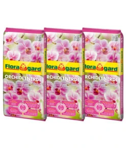 Floragard Orchideenerde, 3 X 5 L