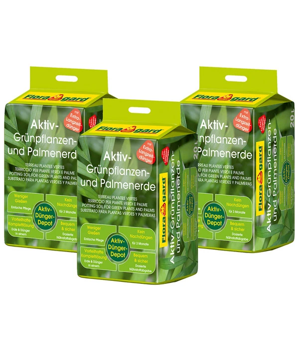 Floragard Aktiv Grünpflanzen- Und Palmenerde