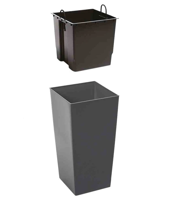 Siena Garden Kunststoff-Topf Lyon, Konisch, Ca. B40/H75/T40 Cm – Bild 5