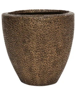 Fleur Ami Kunststoff-Topf Coral, Konisch, Bronze